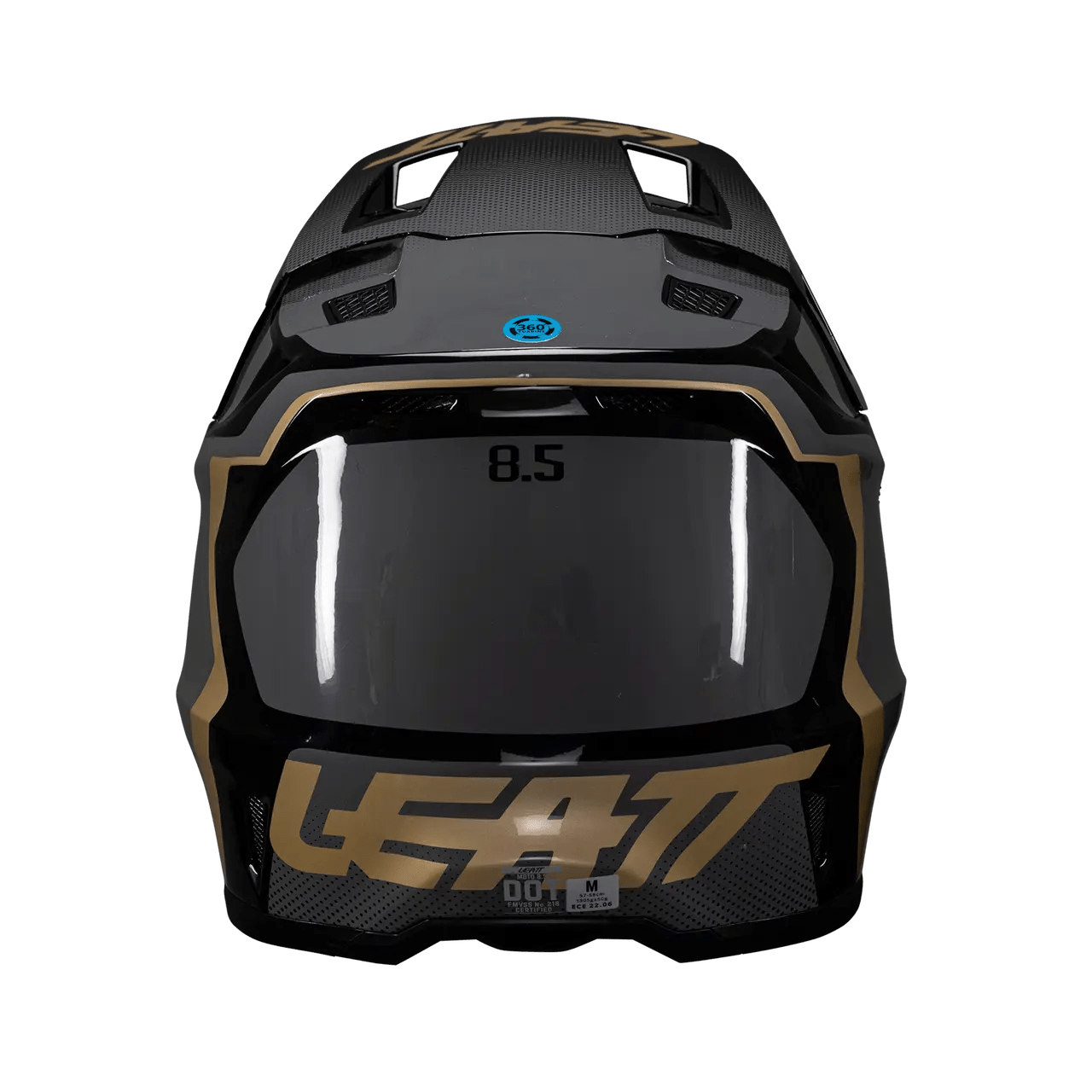 Leatt 8.5 Moto Composite Helmet Kit w/ 5.5 Goggles V25 - MojoMotoSport.com