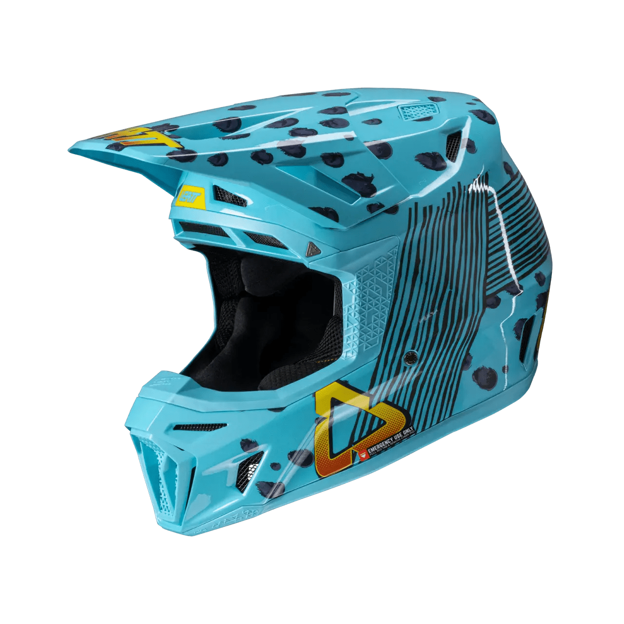 Leatt 8.5 Moto Composite Helmet Kit w/ 5.5 Goggles V25 - MojoMotoSport.com
