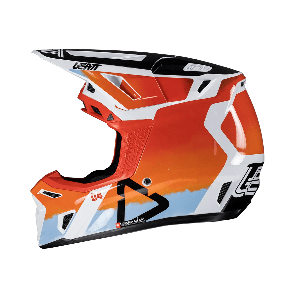 Leatt 8.5 Moto Composite Helmet Kit w/ 5.5 Goggles V25 - MojoMotoSport.com