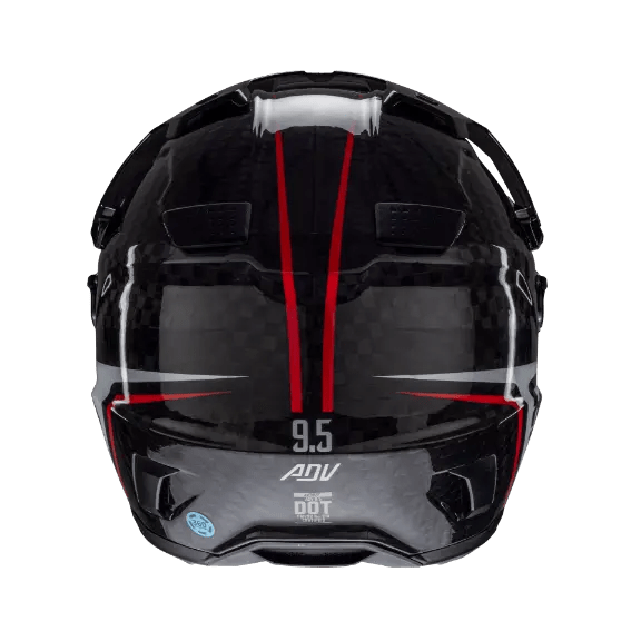 Leatt 9.5 Carbon ADV/Dualsport Helmet w/ 4.5 IRIZ Goggle V25 - MojoMotoSport.com