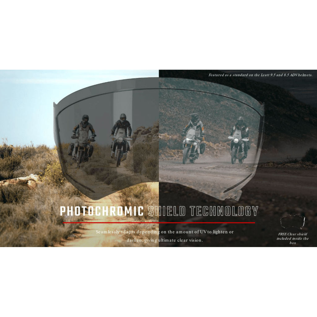 Leatt 9.5 Carbon ADV/Dualsport Helmet w/ 4.5 IRIZ Goggle V25 - MojoMotoSport.com