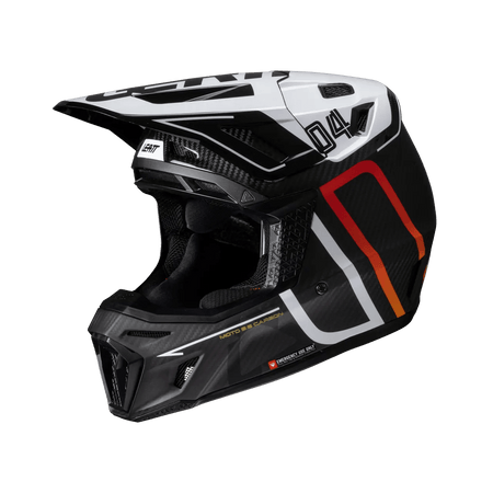 Leatt 9.5 Moto Carbon Helmet Kit w/ 6.5 IRIZ Goggles V25 - MojoMotoSport.com