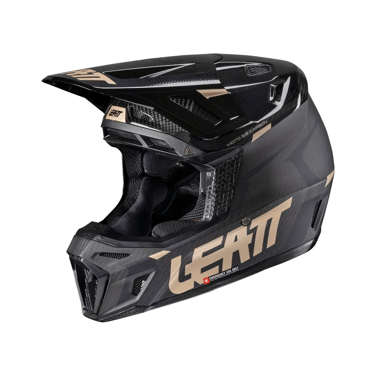 Leatt 9.5 Moto Carbon Helmet Kit w/ 6.5 IRIZ Goggles V25 - MojoMotoSport.com