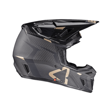 Leatt 9.5 Moto Carbon Helmet Kit w/ 6.5 IRIZ Goggles V25 - MojoMotoSport.com