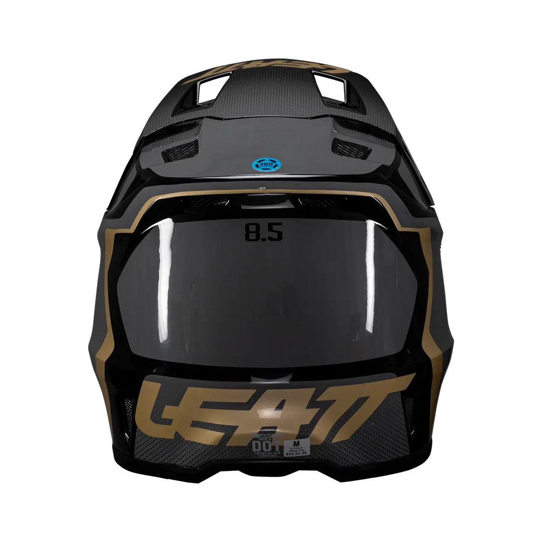 Leatt 8.5 Moto Composite Helmet Kit w/ 5.5 Goggles V25