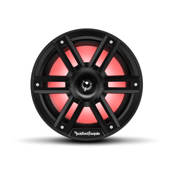Rockford Fosgate M2 8” Color Optix™ Marine 2-Way Speakers Black | M2-8B