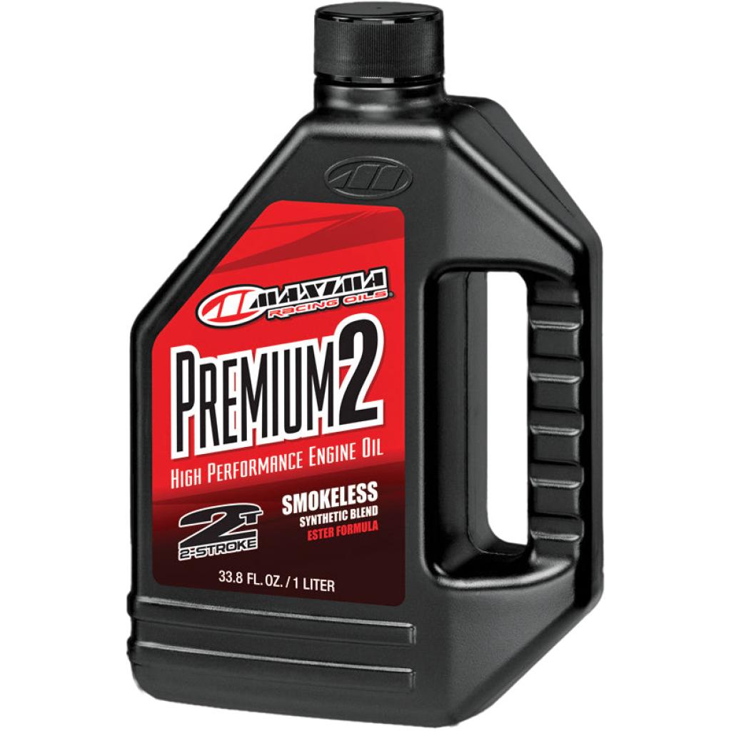 Maxima Premium 2 Liter Semi - Synthetic 2 Stroke Engine Oil - MojoMotoSport.com