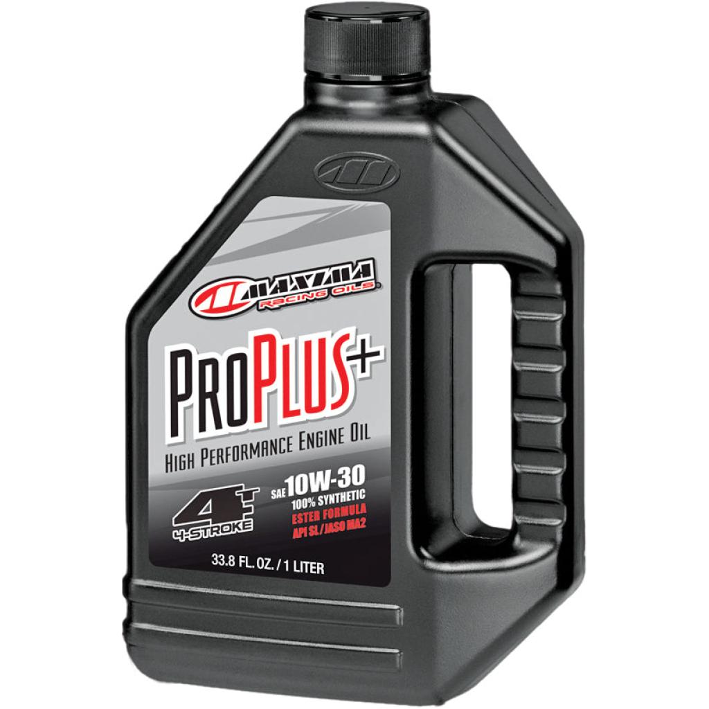 Maxima Pro Plus+ Fully Synthetic 4 Stroke Engine Oil 10W - 30 1 Liter - MojoMotoSport.com