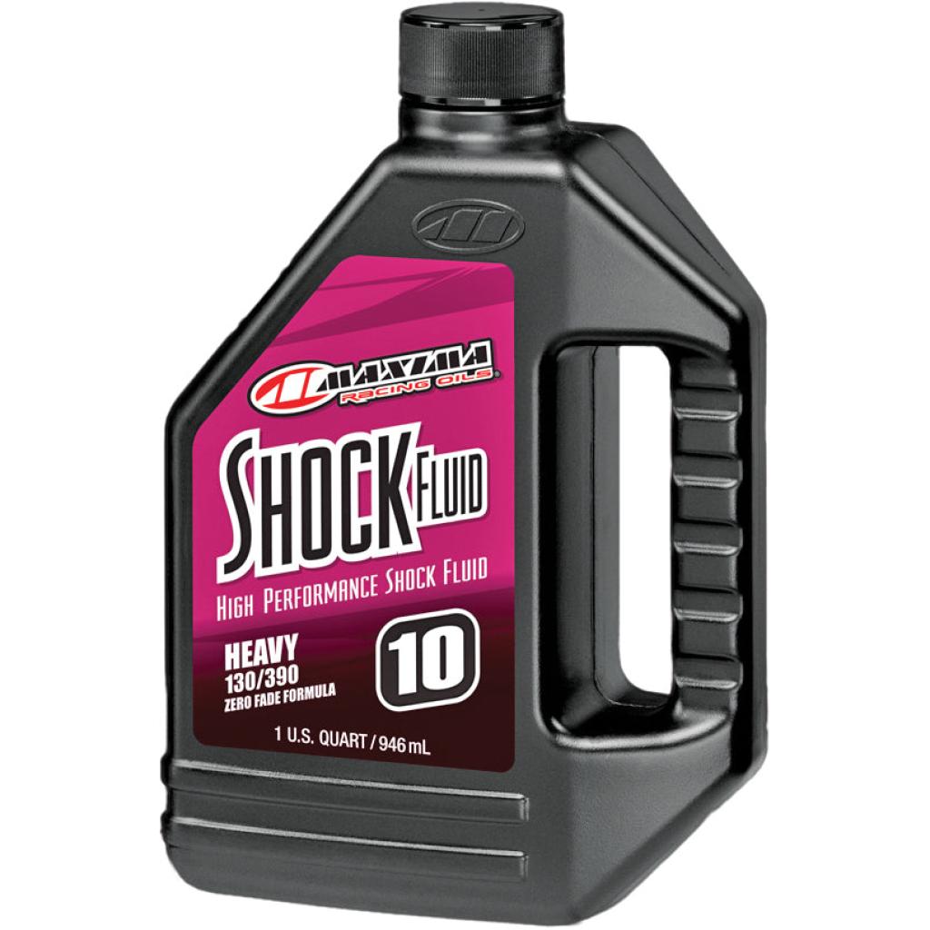 Maxima Racing Shock Fluid (Powersports) 10WT 1 Quart - MojoMotoSport.com