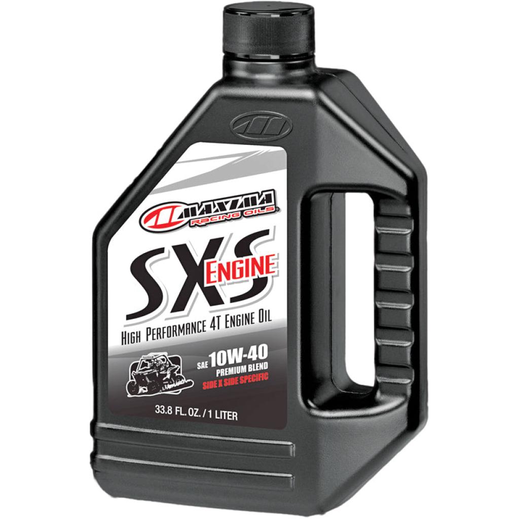 Maxima SXS Premium Mineral Based Engine Oil 10W - 40 1 Liter - MojoMotoSport.com