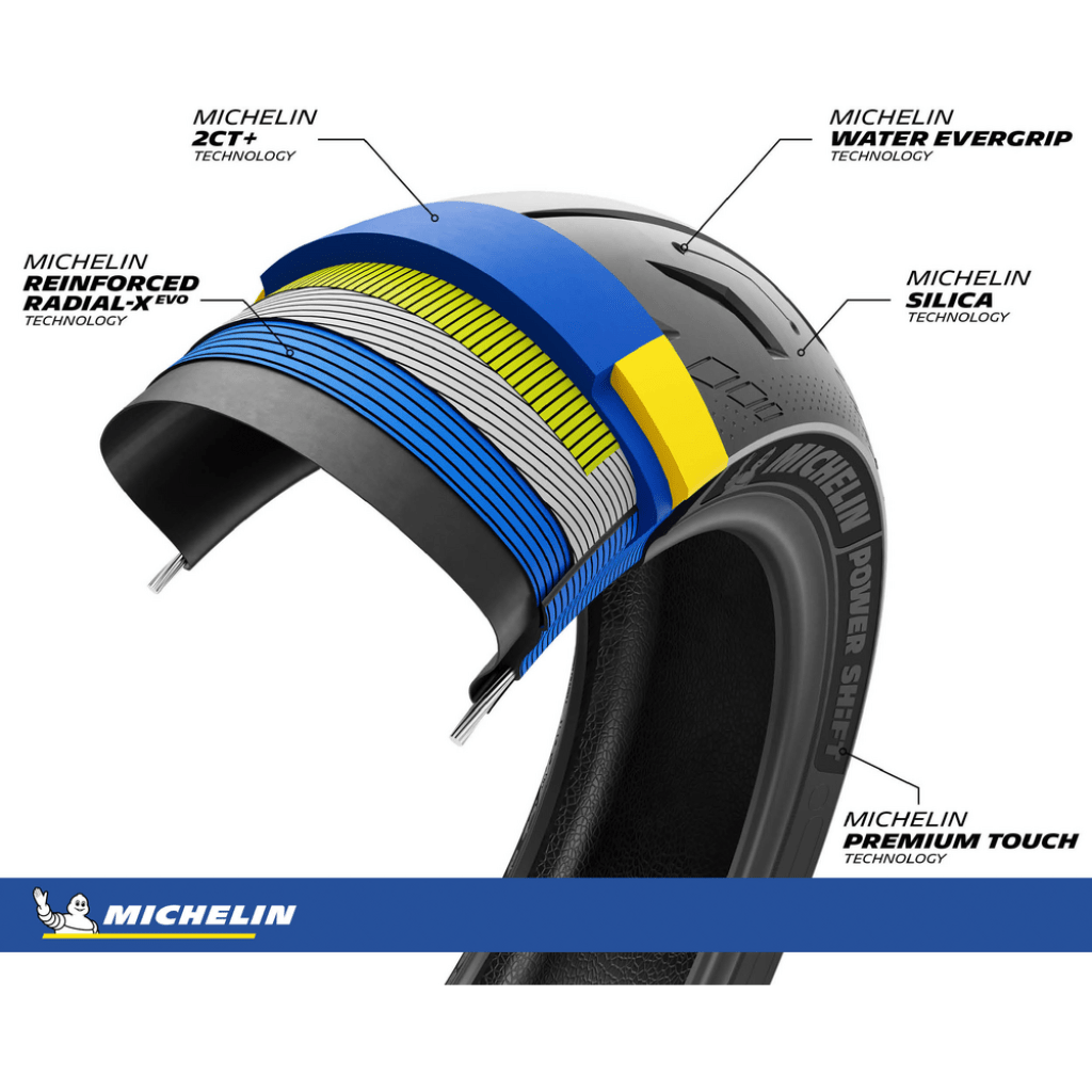 Michelin Power Shift Scooter Tire - MojoMotoSport.com