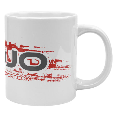 Mojo Trax 20oz White Ceramic Mug - MojoMotoSport.com