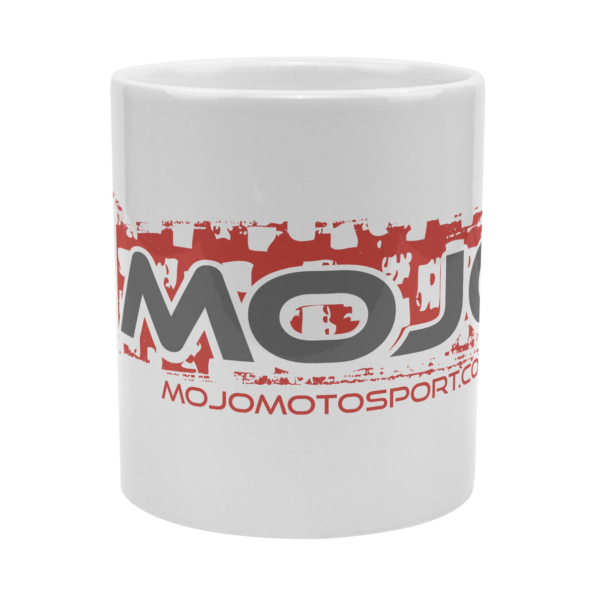 Mojo Trax 20oz White Ceramic Mug - MojoMotoSport.com