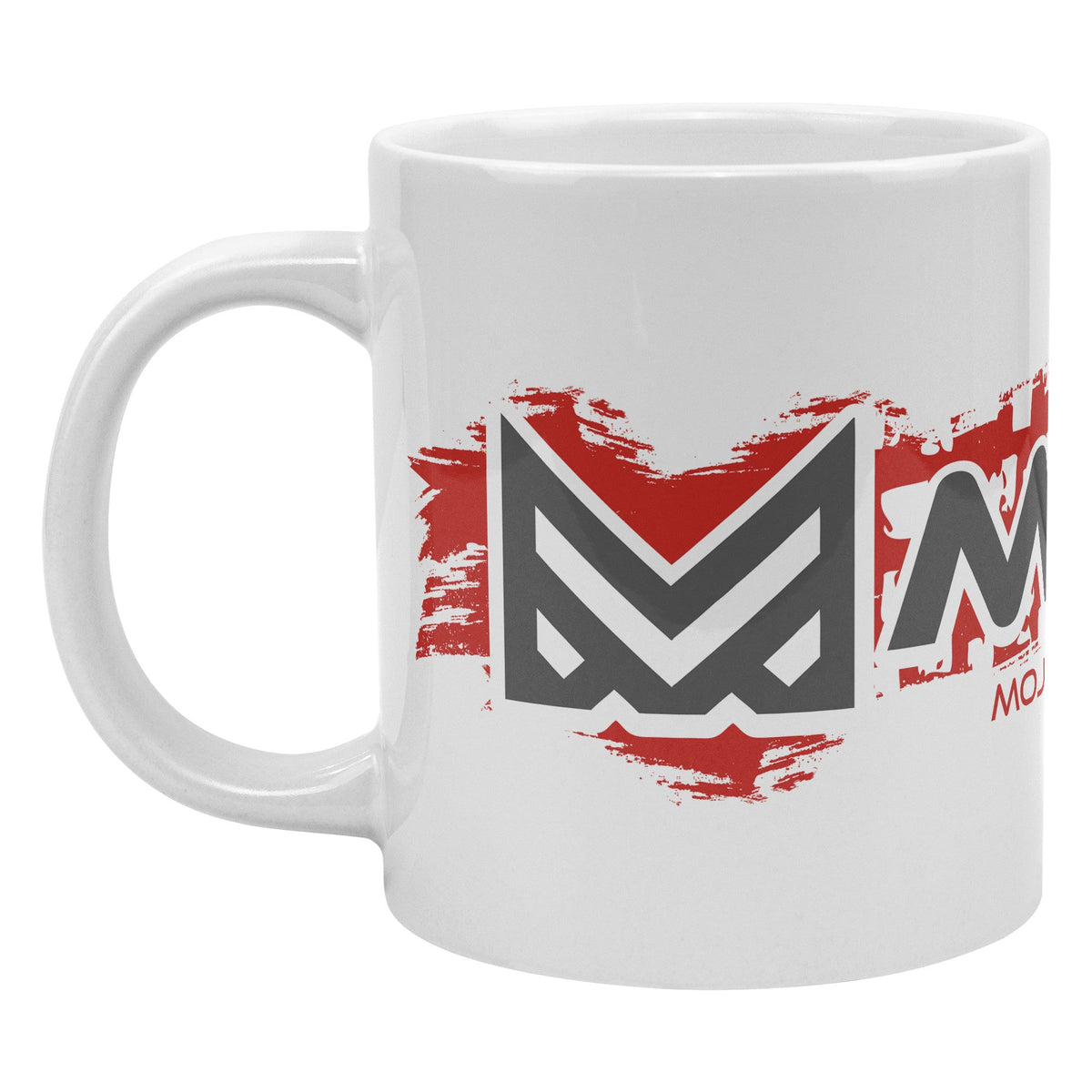 Mojo Trax 20oz White Ceramic Mug - MojoMotoSport.com