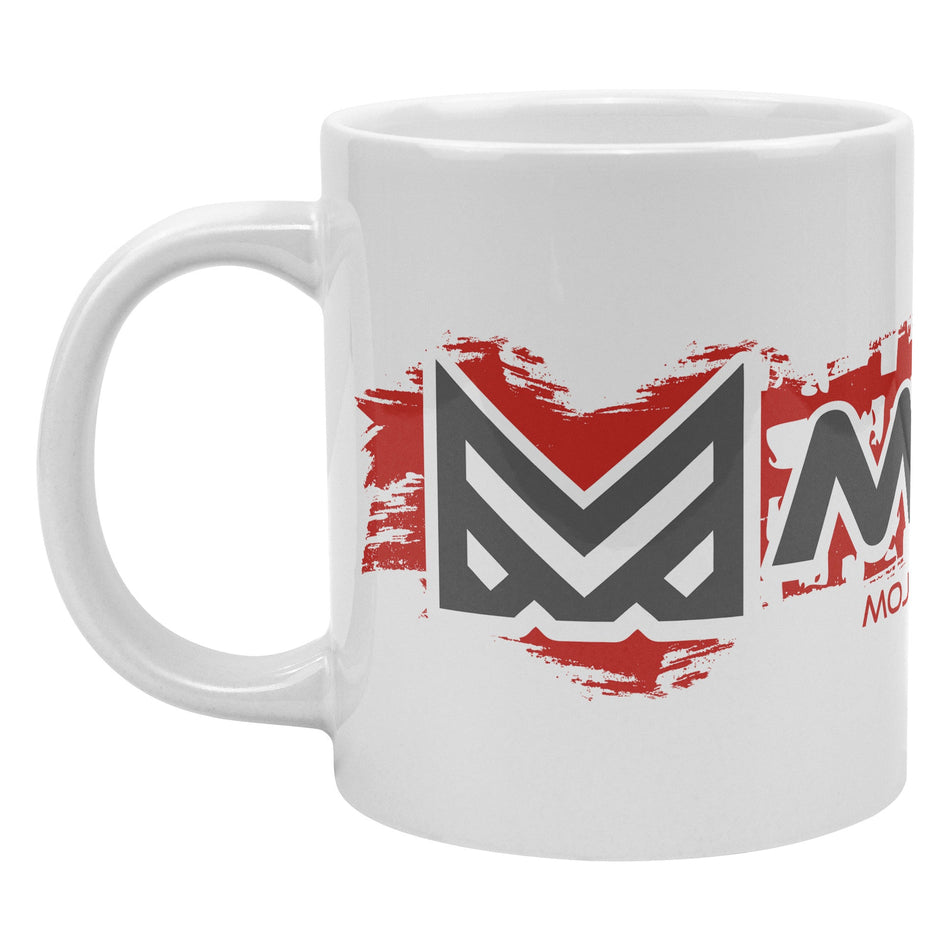 Mojo Trax 20oz White Ceramic Mug - MojoMotoSport.com