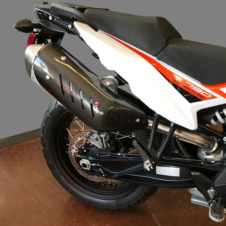 Moose Racing Muffler Bag/Heat Shield for 2019 - 21 KTM 790/890R Adventure | MHS79020 - MojoMotoSport.com