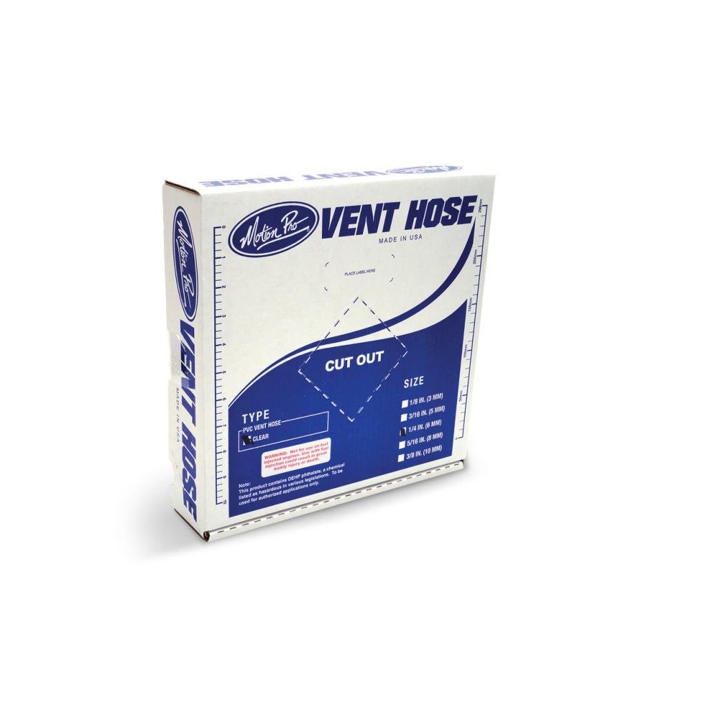 Motion Pro Clear Vinyl Vent Line 1/4"X25' - MojoMotoSport.com