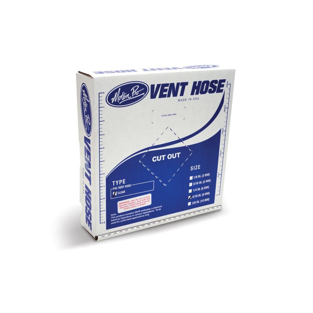 Motion Pro Clear Vinyl Vent Line 5/16"X25' - MojoMotoSport.com
