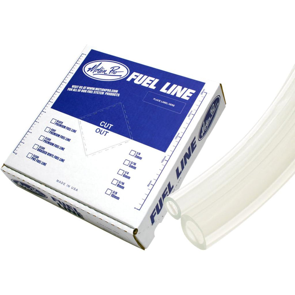 Motion Pro Premium Fuel Line Clear 5/16"X25' - MojoMotoSport.com