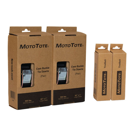 MotoTote Dual E - Bike Tie Down Bundle | DBTDP - MojoMotoSport.com