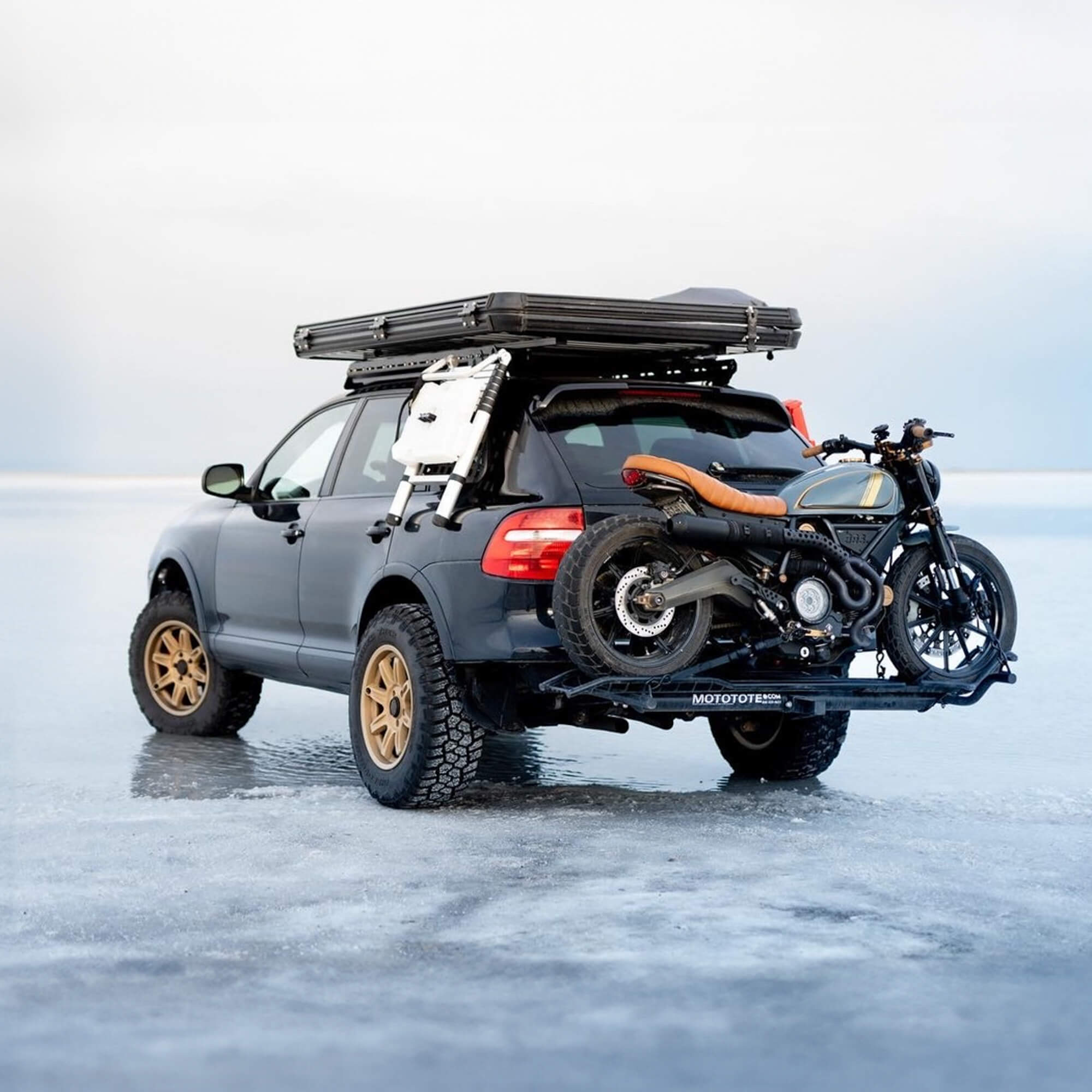 MotoTote Sport Motorcycle Hitch Carrier - MojoMotoSport.com