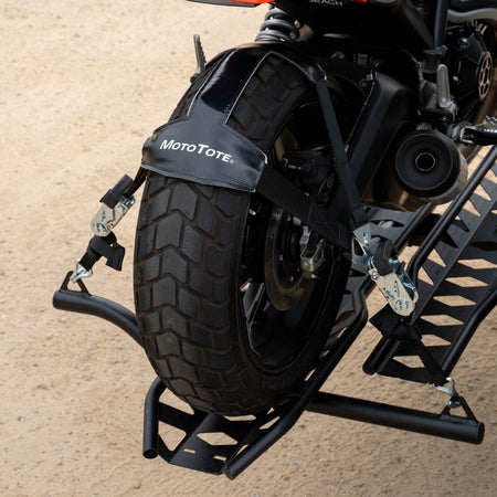 MotoTote TireSling Ratcheting Tie Down | TDSLING - MojoMotoSport.com