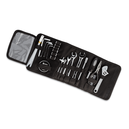 MOUNTAIN LAB Enduro Tool Kit with metric tools in organized roll pouch