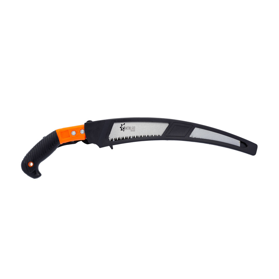 MOUNTAIN LAB Harvester Saw with curved blade and cushioned handle with sheath