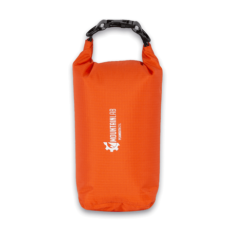 MOUNTAIN LAB Peamouth waterproof dry bag in orange with oval profile