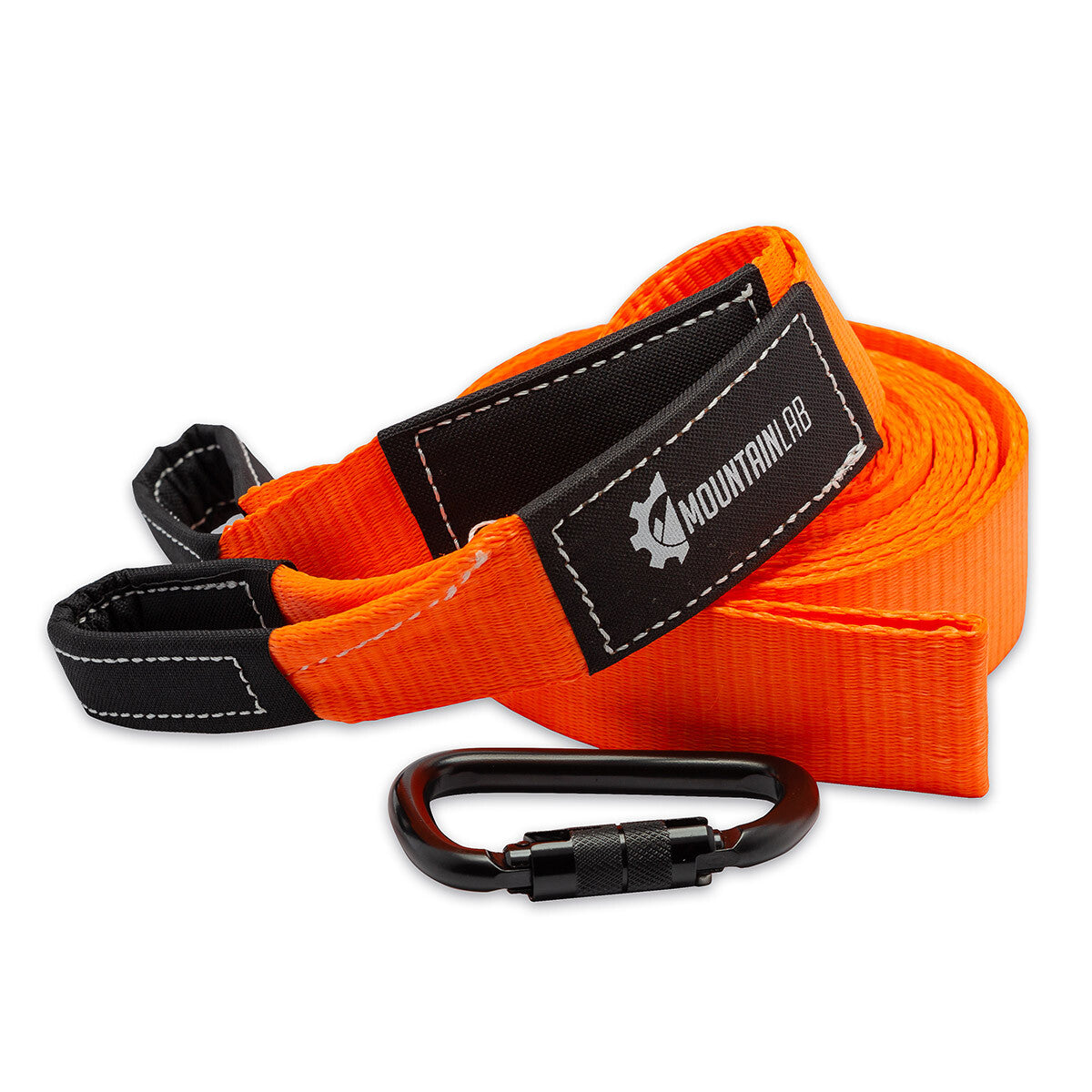 MOUNTAIN LAB tow and recovery strap with webbing construction
