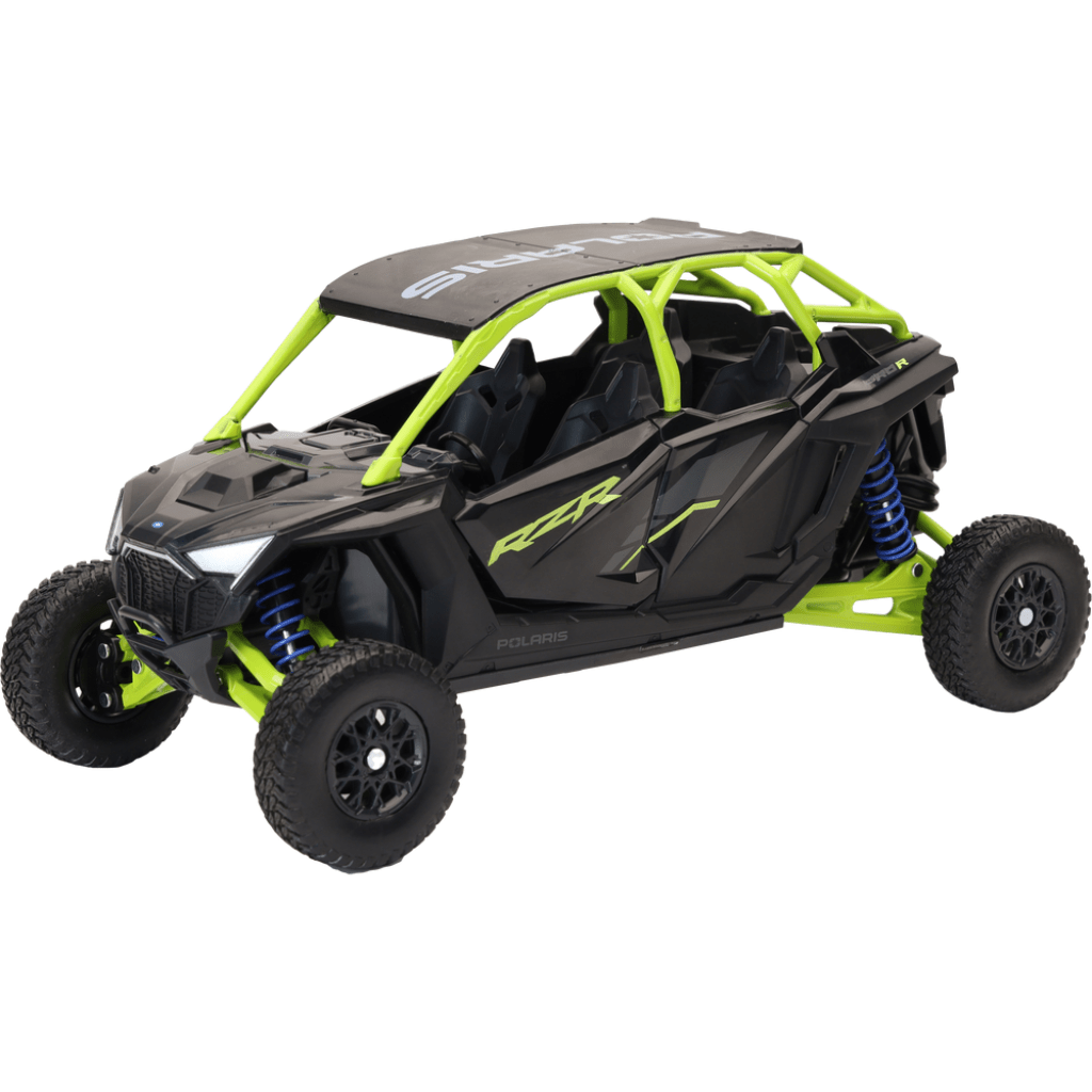 New - Ray 1:18 Scale Polaris RZR Pro R4 Matte Onyx Black Replica Toy - MojoMotoSport.com