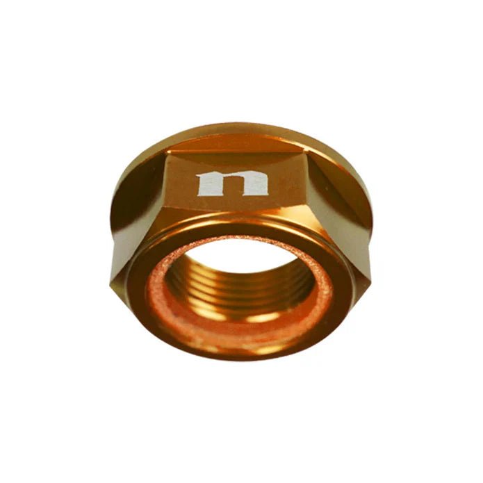 Nihilo Concepts KTM/Husqvarna/GasGas 22MM Ny - Lock Axle Nut | NSLN22 - MojoMotoSport.com
