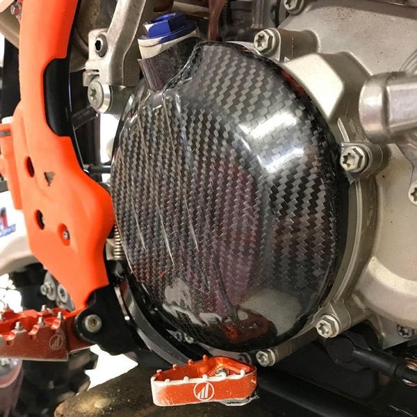 P3 Carbon Fiber Clutch Cover HUS | 713060 - MojoMotoSport.com