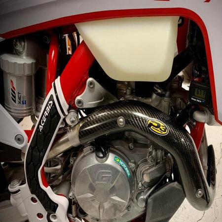 P3 Carbon Fiber Header Heat Shield | 204003 - MojoMotoSport.com