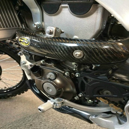 P3 Carbon Fiber Header Heat Shield | 207074 - MojoMotoSport.com