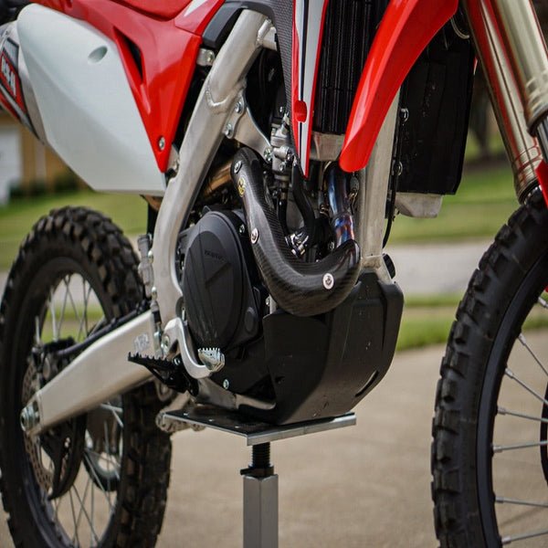 P3 Carbon Fiber Header Heat Shield For Honda | 205079 - MojoMotoSport.com