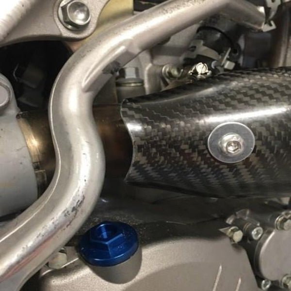 P3 Carbon Fiber Header Heat Shield For Kawasaki | 206056 - MojoMotoSport.com