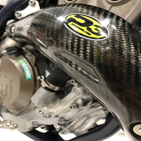 P3 Carbon Fiber Header Heat Shield For KTM | 201095 - 19 - MojoMotoSport.com