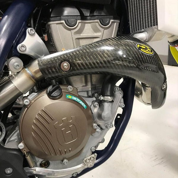 P3 Carbon Fiber Header Heat Shield For KTM | 201095 - 19 - MojoMotoSport.com