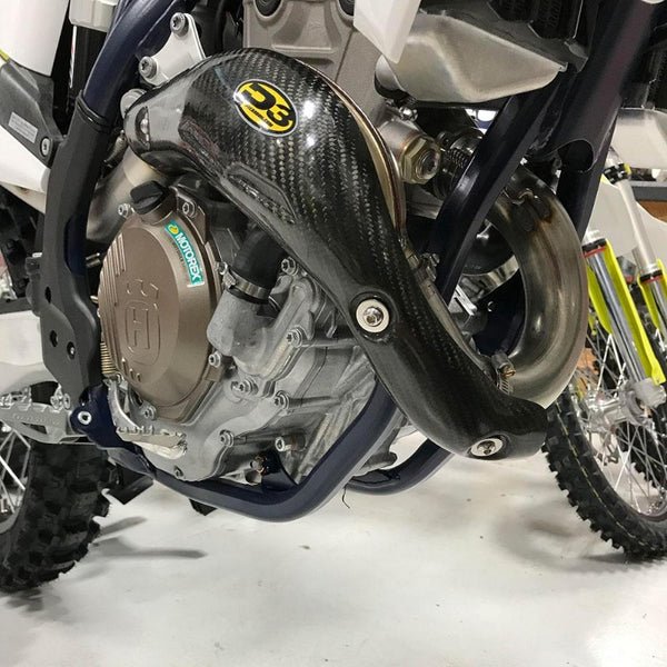 P3 Carbon Fiber Header Heat Shield For KTM | 201095 - 19 - MojoMotoSport.com
