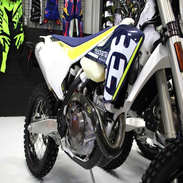 P3 Carbon Fiber Header Heat Shield For KTM/HUS | 201079 - MojoMotoSport.com