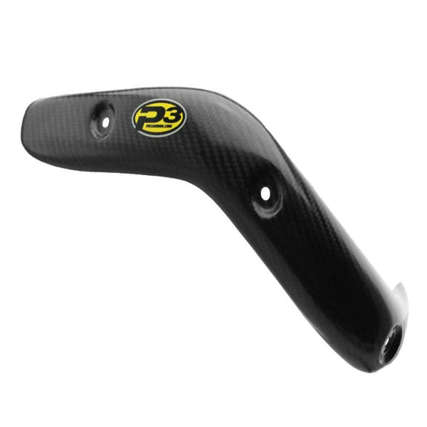 P3 Carbon Fiber Header Heat Shield For KTM/HUS | 201079 - MojoMotoSport.com