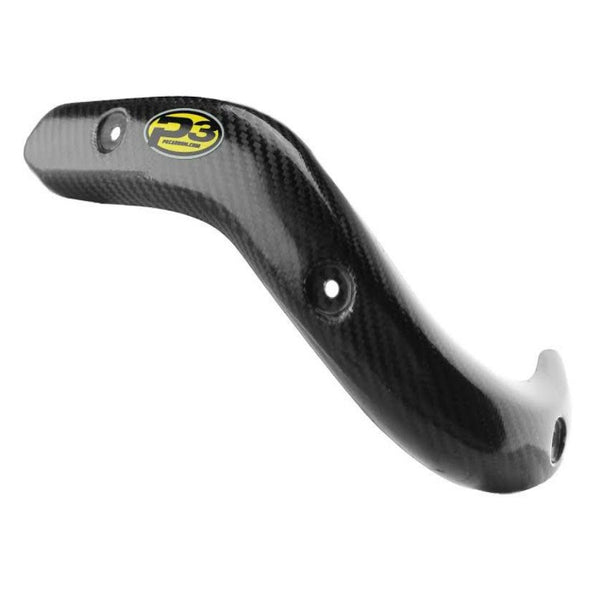 P3 Carbon Fiber Header Heat Shield For KTM/HUS | 201096 - MojoMotoSport.com