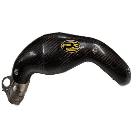 P3 Carbon Fiber Header Heat Shield For KTM/HUS/GASGAS | 211098 - MojoMotoSport.com