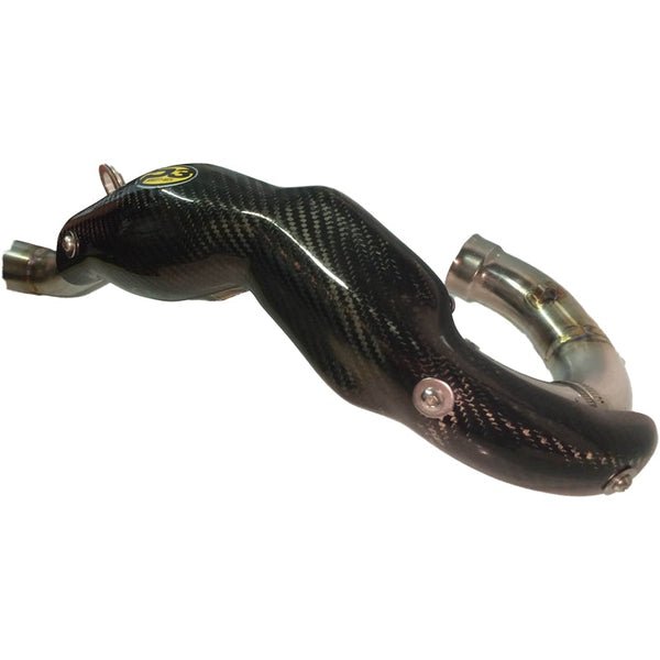 P3 Carbon Fiber Header Heat Shield KTM w/FMF Megabomb | 201094 - MojoMotoSport.com