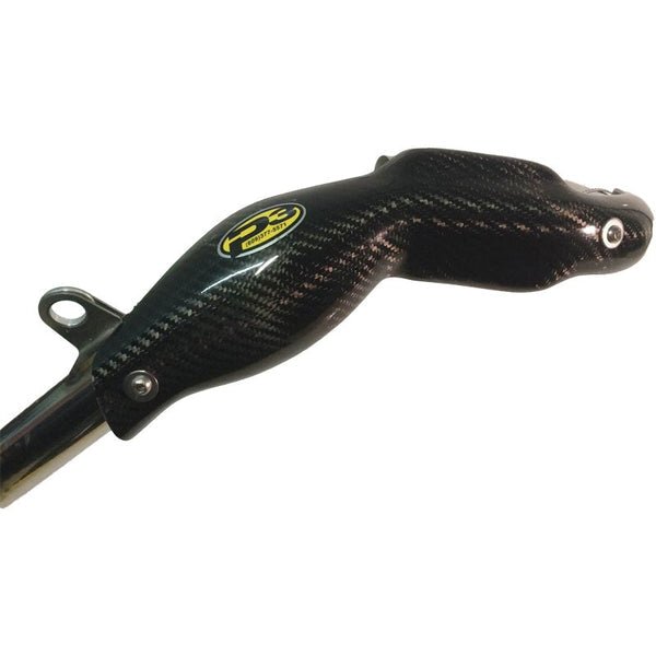 P3 Carbon Fiber Header Heat Shield KTM w/FMF Megabomb | 201094 - MojoMotoSport.com