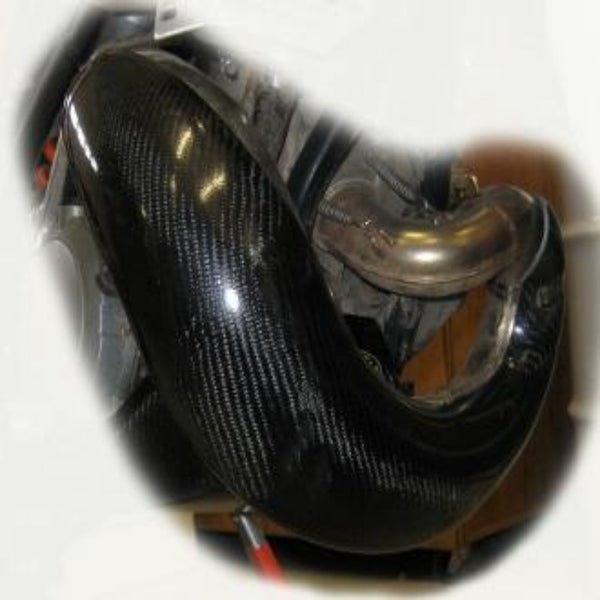 P3 Carbon Fiber Pipe Guard | 101060 - MojoMotoSport.com