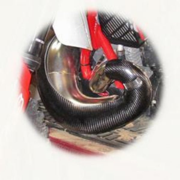 P3 Carbon Fiber Pipe Guard | 104063 - MojoMotoSport.com