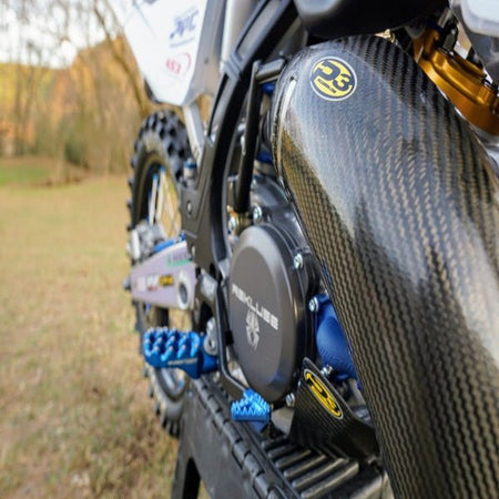 P3 Carbon Fiber Pipe Guard | 107041 - MojoMotoSport.com