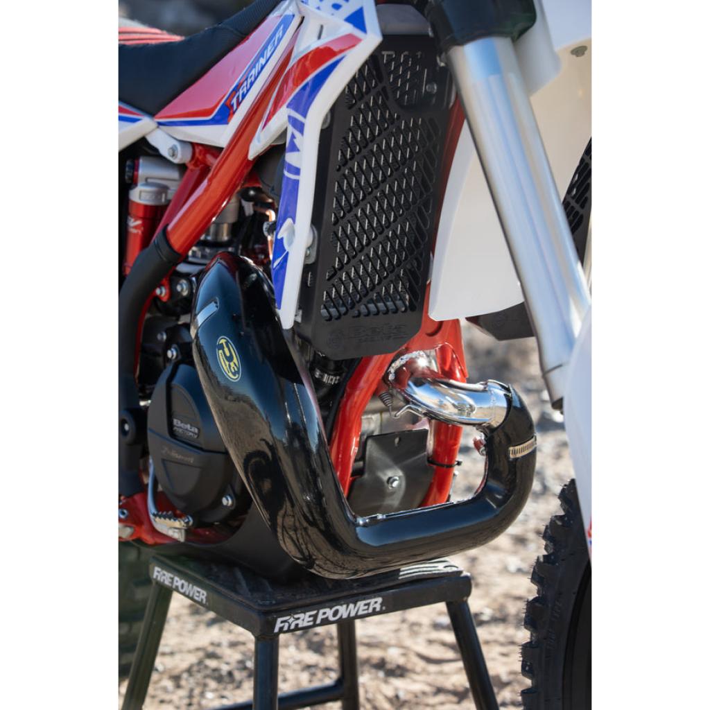 P3 Carbon Fiber Pipe Guard For Beta | 109062 - MojoMotoSport.com